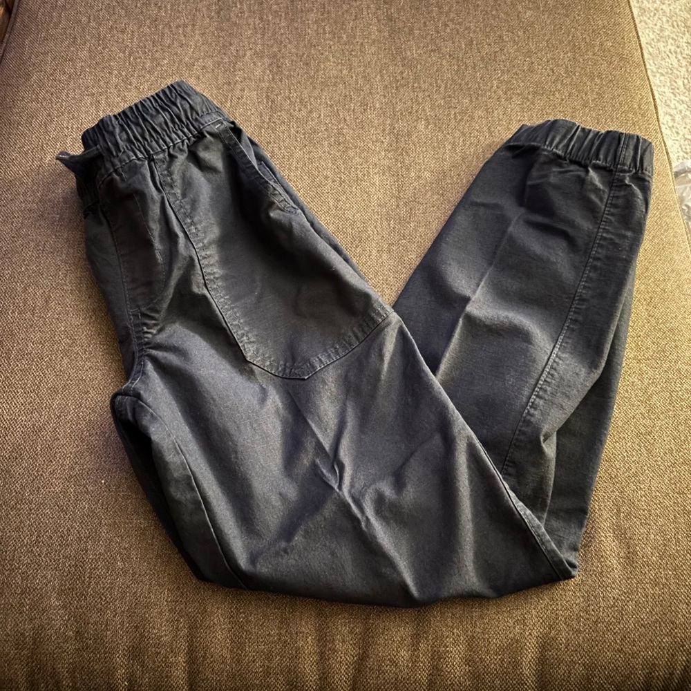 Kids grayish navy Jogger Sweatpants